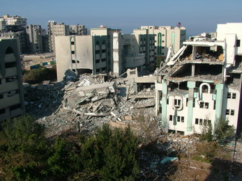 IUG, an Academic Institution, Targeted by Israeli Planes